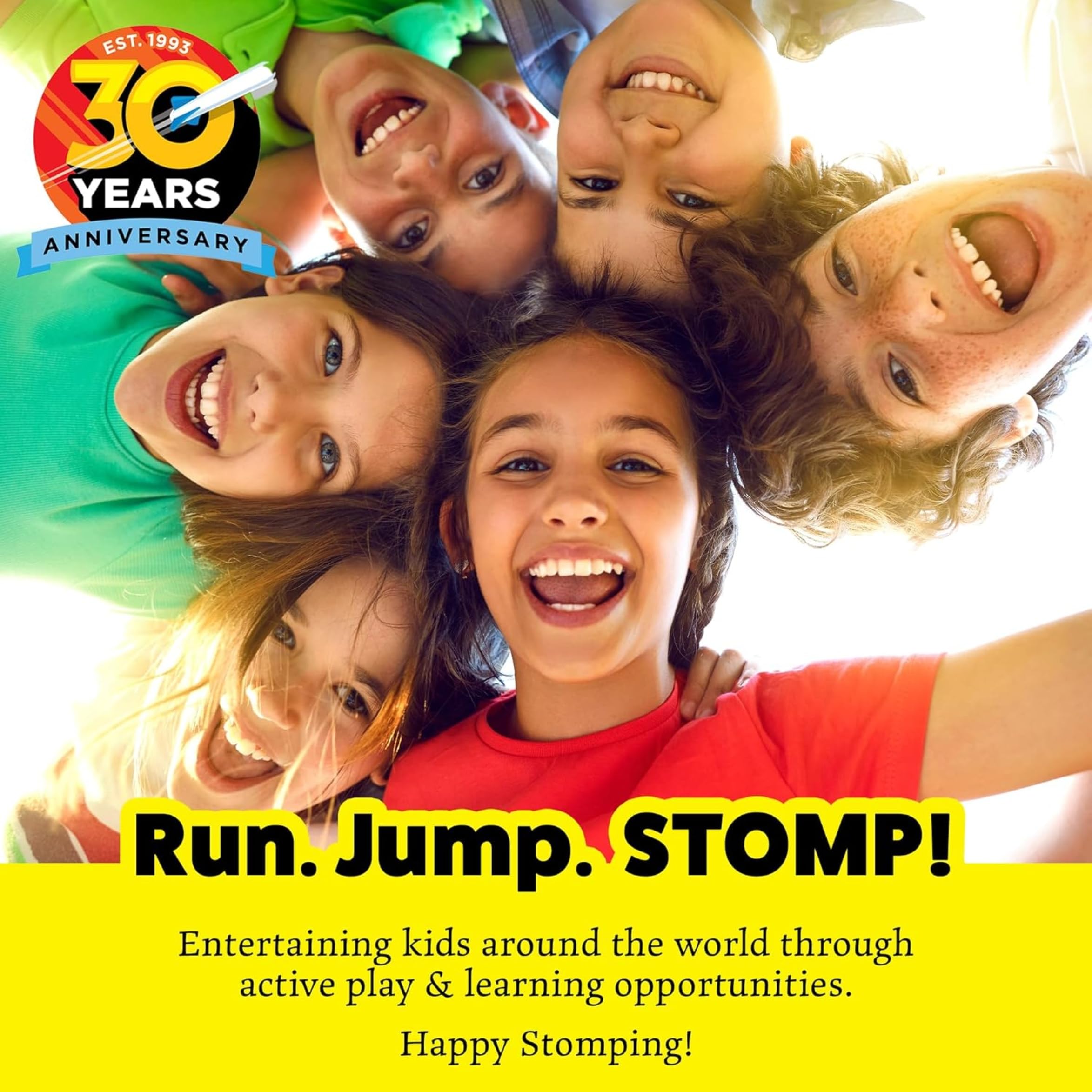 The Original Stomp Rocket® Ultra Rocket, 4 Rockets - Outdoor Rocket Toy Gift for Boys and Girls Ages 5 Years and Up - Comes with Toy Rocket Launcher