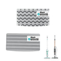 Shark Genuine Steam Mop Replacement Pads 2 Pack – Includes 1 Dirt Grip and 1 Scrub Pad, Machine Washable, Designed for Sealed Hard Floors, Compatible with Shark S1000 and S2000 Series ONLY,1153FCS2000