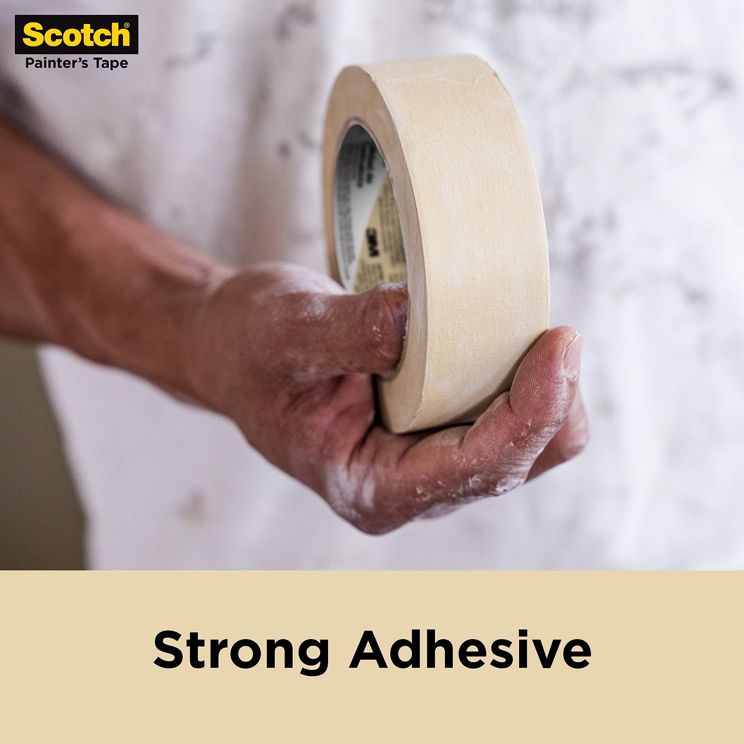 Scotch Painter’s Tape Scotch Masking Tape, Contractor Grade 24 mm (9 Rolls) - 2020