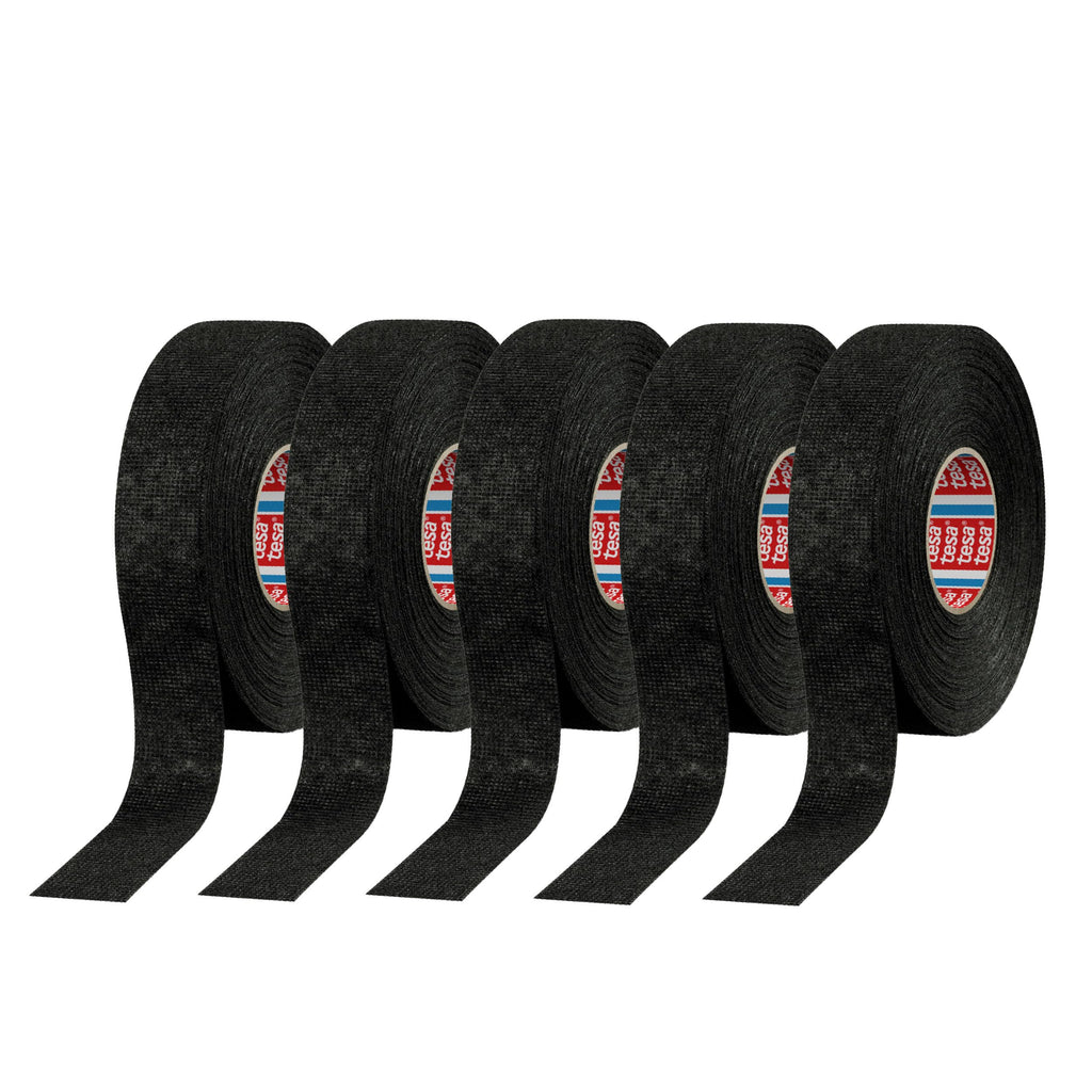 Tesa 51608, 15m X 19mm Adhesive Wiring Loom Cloth Tape Original Isoband 5 Pcs Pack by Tesa