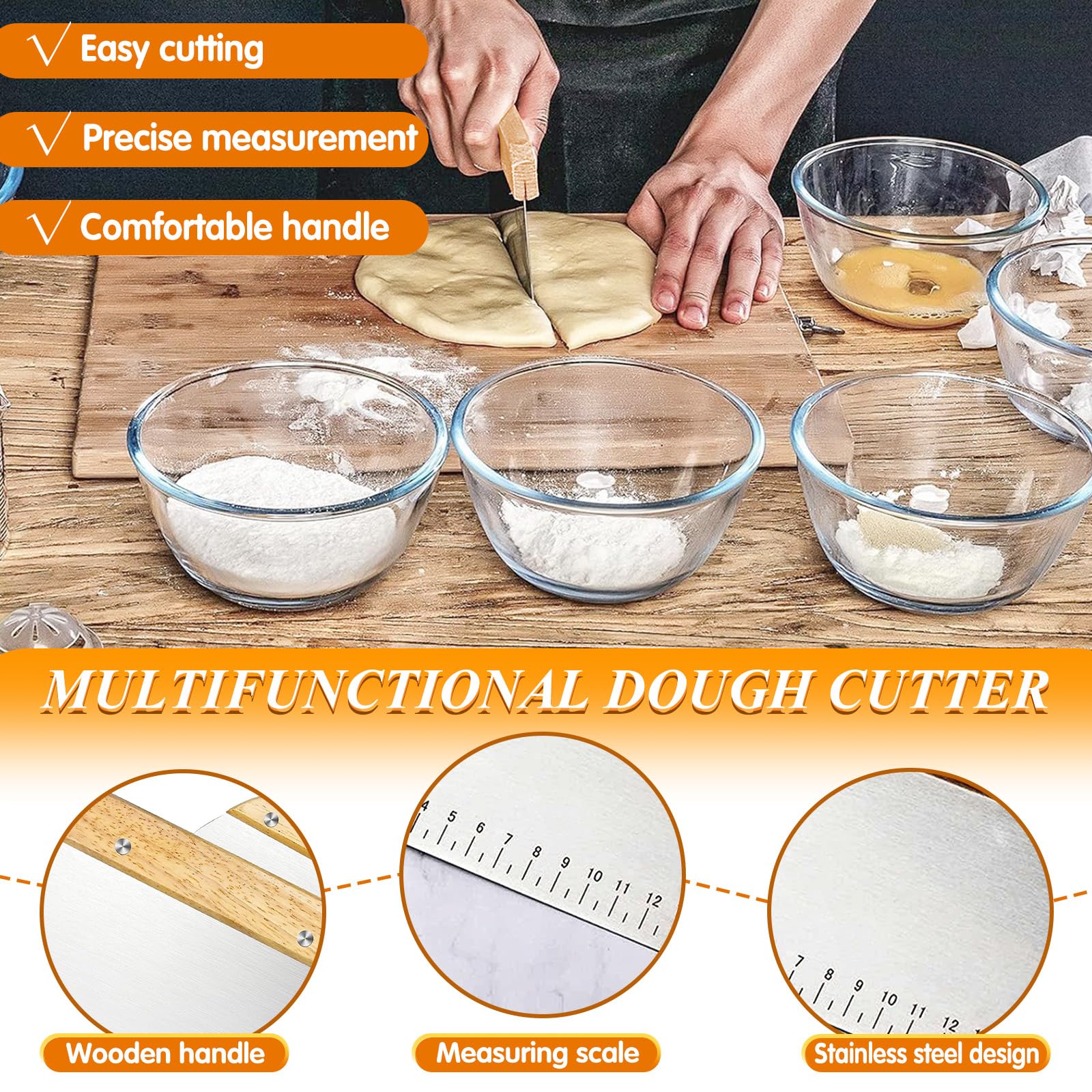 Pasta Making Tools, 9 PCS Wood Pasta Making Kit with 1 Pasta Drying Rack, 3 Rolling Pins, 1 Gnocchi Board, 1 Dough Cutter, 2 Ravioli Stamp Maker Cutter, 1 Ravioli Cutter, Ravioli Pasta Set for Kitchen