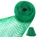 Anti-Bird Netting 33Ft x 13Ft (10m x 4m) Woven with 100Pcs Cable Ties Garden Farm Plants Fencing Mesh Fruits Protector Durable Fish Ponds Cover Green