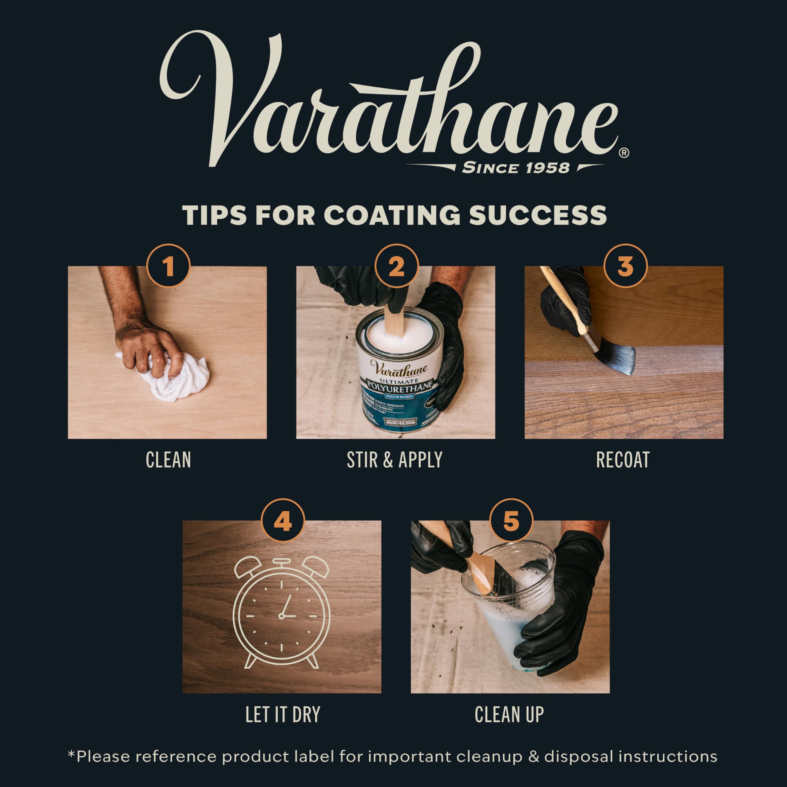 Varathane Diamond Wood Finish in Satin Clear, 236 ml (Pack of 1)(Packaging May Vary)