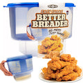 The Original Breader Bowl- All-in-One Mess Free Batter Breading at Home or On-The-Go