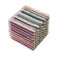 Oeleky Kitchen Dishcloths for Washing Dishes, Ultra Absorbent Dish Rags, Cotton Cleaning Cloths Pack of 8, 12x12 Inches (multi-1, 12x12 inch)