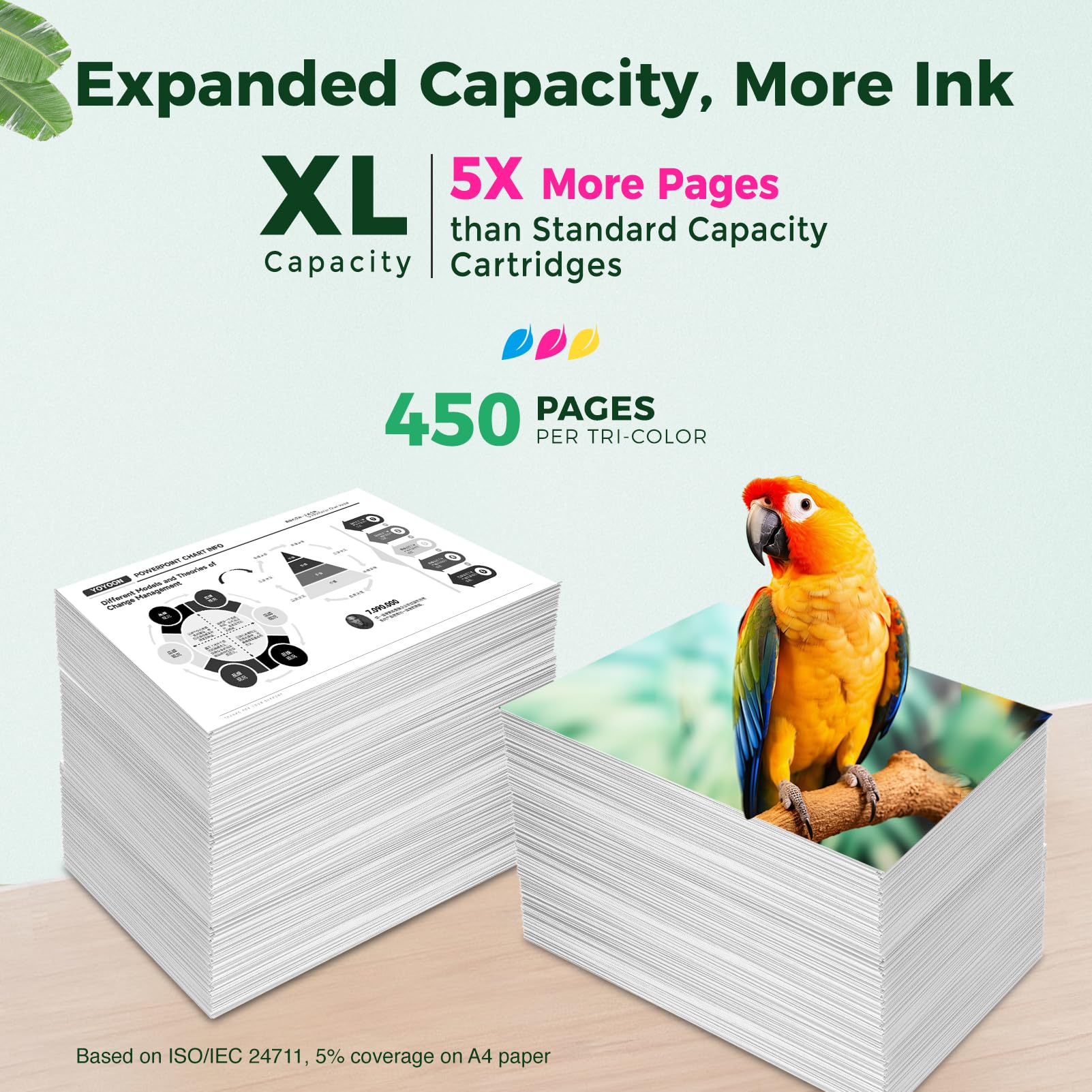 COLORETTO 65XL Ink Cartridge Compatible with HP DeskJet 3755 2655 3772 3752 3722 3720 3700 2652 2624 2630 2600 Envy 5055 5052 5010 5000 AMP125 Printer Remanufactured Ink 65 XL hp65 High-Yield 1-Pack