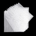 Narcilors 12 Pcs 14x14 Inch Silicone Reusable Dehydrator Sheets Food Fruit Dryer Mesh Dehydrator Trays Fine Mesh Non Stick Dryer Mats for Meat Herbs Cooking Baking