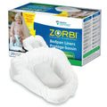 Zorbi Biodegradable Commode and Bedpan Liner Bags with Super Absorbent Pads, White, 20 Count