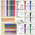 30 Sets Thank You Gifts Employee Appreciation Gift Bulk for Coworkers Motivational Pens with Thank You Cards Gift Bags Inspirational Gifts for Colleagues Staff Teacher Nurses Volunteer Team