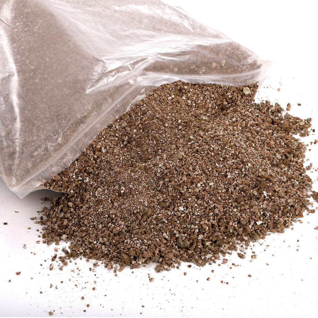 Okllen Horticultural Vermiculite Bulk, 3-6mm Professional Fine Vermiculite for Plants, 12L/12.5QT Natural Organic Soil Amendments, Ideal for Gardening, Houseplants, All-Purpose Soil