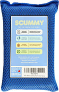 SCUMMY 2.0 Hot Tub Scum Sponge | Machine Washable | Grease & Oil Absorber | Reusable | for Bromine & Chlorine Hot Tubs | Use with Other Hot Tub Chemicals | Spa & Hot Tub Accessories | Scum Collector