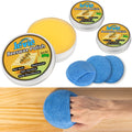 Jevie Natural Beeswax Furniture Polish & Wood Finish (3x80g) | Odorless Natural Wood Wax, Waterproof & Crack-Resistant, for Furniture, Antiques & Musical Instruments