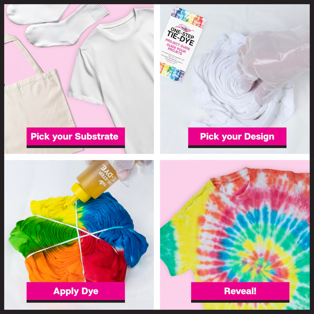 TULIP 34723 One-Step Tie Dye Party Kit