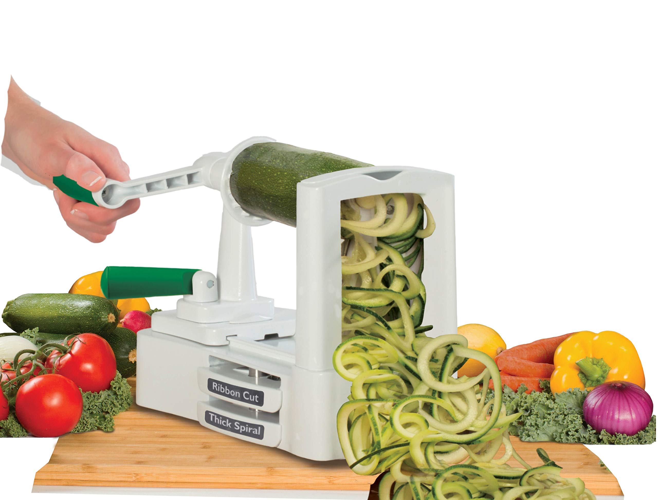 Veggetti Pro Table-Top Spiralizer, Quickly Spiral Slice Vegetables into Healthy Veggie Pasta
