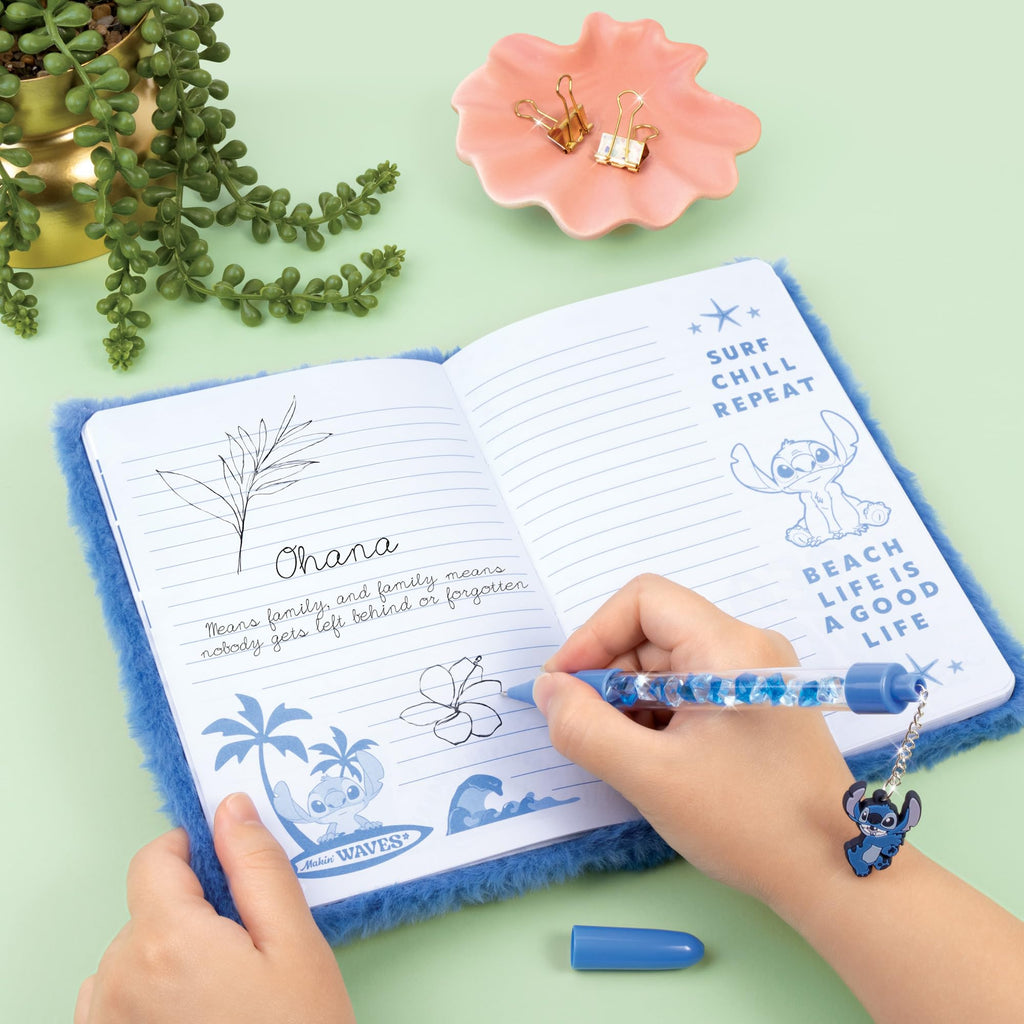 Make IT Real Stitch Fuzzy Journal and Pen Set