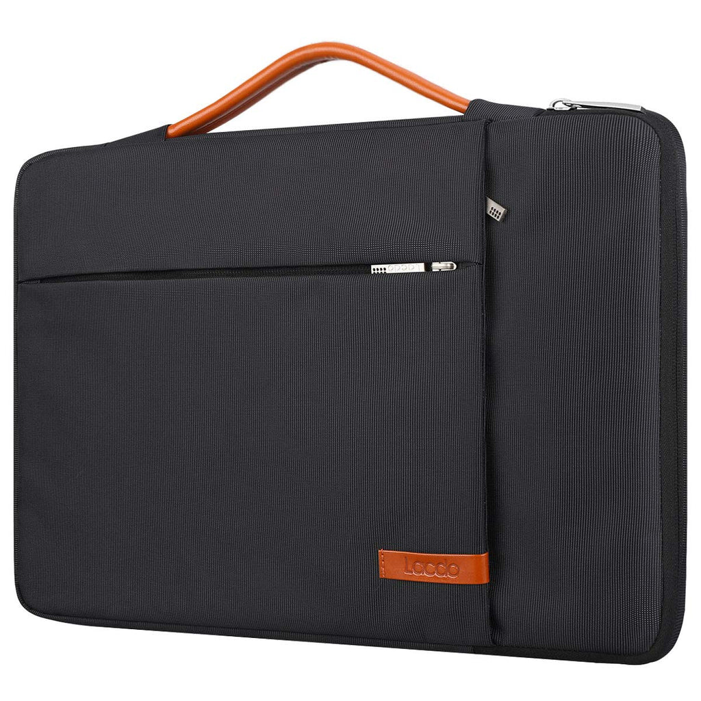 Lacdo 360° Protective Laptop Sleeve Case for 13 inch MacBook Air M5 A3449 (2026), M4 A3240 2025, M3 A3113 A2681 A2337 | 13" MacBook Neo A18 Pro A3404 (2026) | iPad Air/Pro 13 M5 Computer Bag, Black