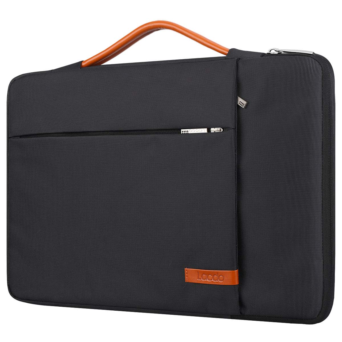 Lacdo 360° Protective Laptop Sleeve Case for 13 inch MacBook Air M5 A3449 (2026), M4 A3240 2025, M3 A3113 A2681 A2337 | 13" MacBook Neo A18 Pro A3404 (2026) | iPad Air/Pro 13 M5 Computer Bag, Black
