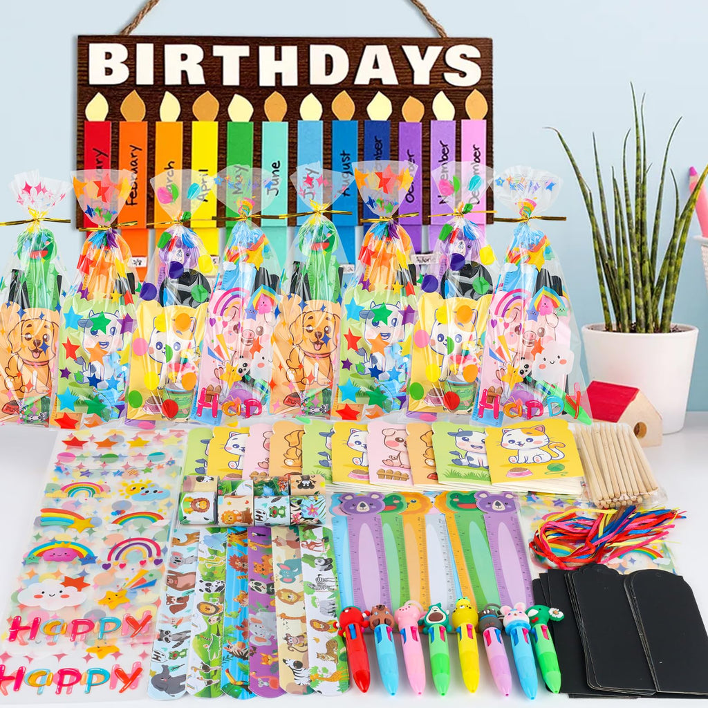 Birthday Goodie Bags for Kids, 24Pack Kids Return Gifts, Birthday Gifts for Kids Classroom Students Party Favors
