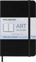 Moleskine Art Watercolour Notebook, Pocket, Black, Hard Cover (3.5 x 5.5)
