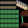200 Pcs Fishing Glow Sticks Bulk for Bobbers 1.5 Inch Mini Glow Sticks Night Fishing Glow Stick Rod Tip Glow Sticks Underwater Light Stick for Rave Easter Halloween Christmas New Year Party Decor