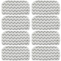 8 Pack Replacement Steam Mop Pads for Shark Steam Mop S1000, S1000A, S1000C, S1000WM, S1001C, Dirt Grip Cleaning Pads, Microfiber Washable & Reusable