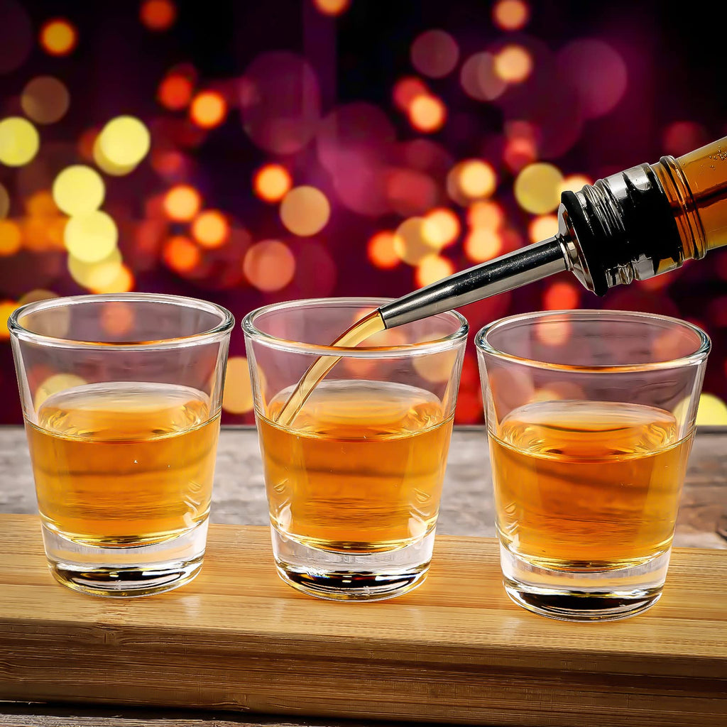Shot Glasses Set of 36 Clear 50 ml Shot Glass Heavy Base Shot Glasses Bulk Tequila Glass [Gift Set]