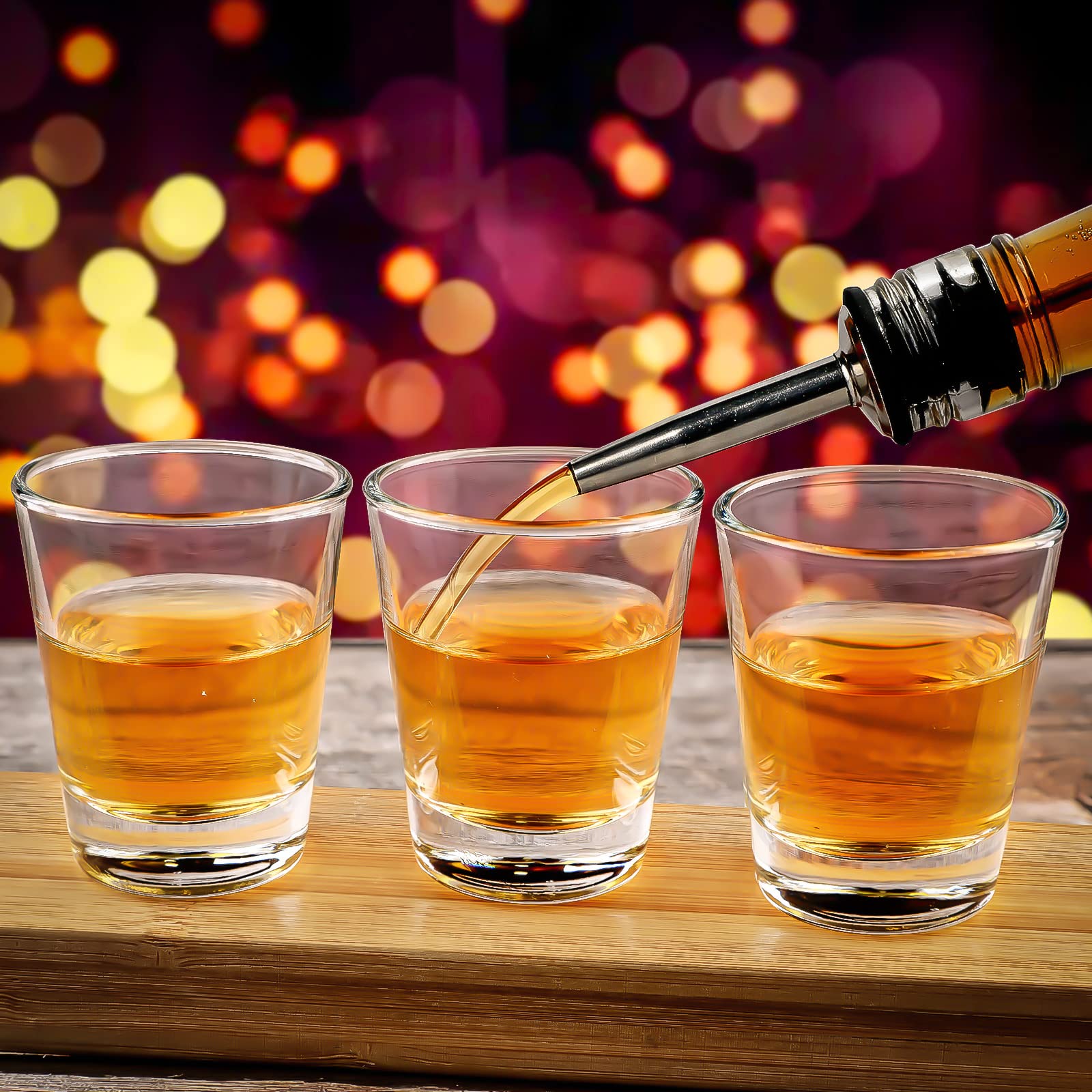 Shot Glasses Set of 36 Clear 50 ml Shot Glass Heavy Base Shot Glasses Bulk Tequila Glass [Gift Set]