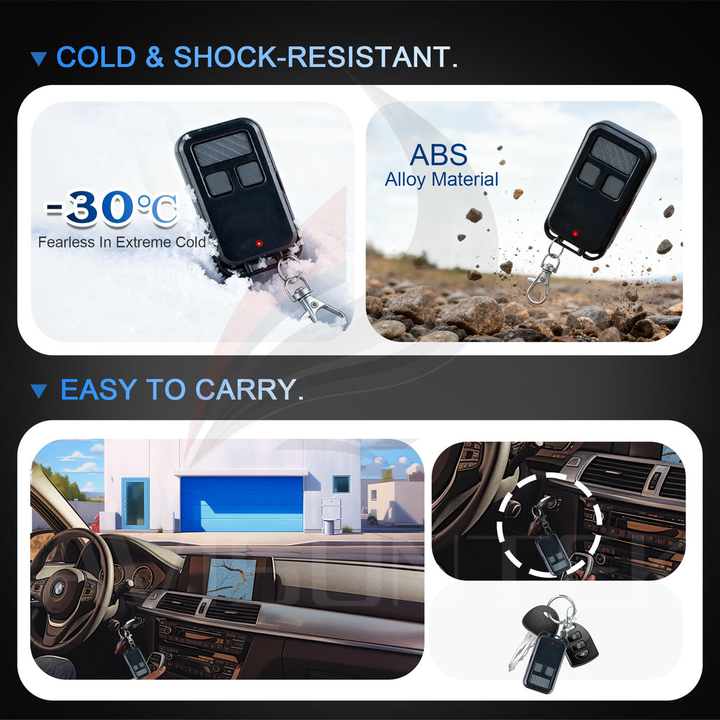 2X LiftMaster Chamberlain Craftsman Garage Door Remote 893MAX 953EV-P2 890MAX 956EV Universal【3 Year Warranty】