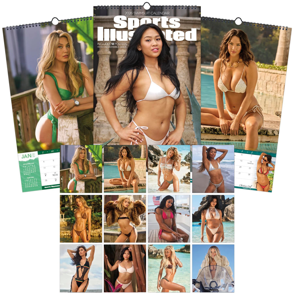 2026 Sports Illustrated Swimsuit Oversized Poster Calendar