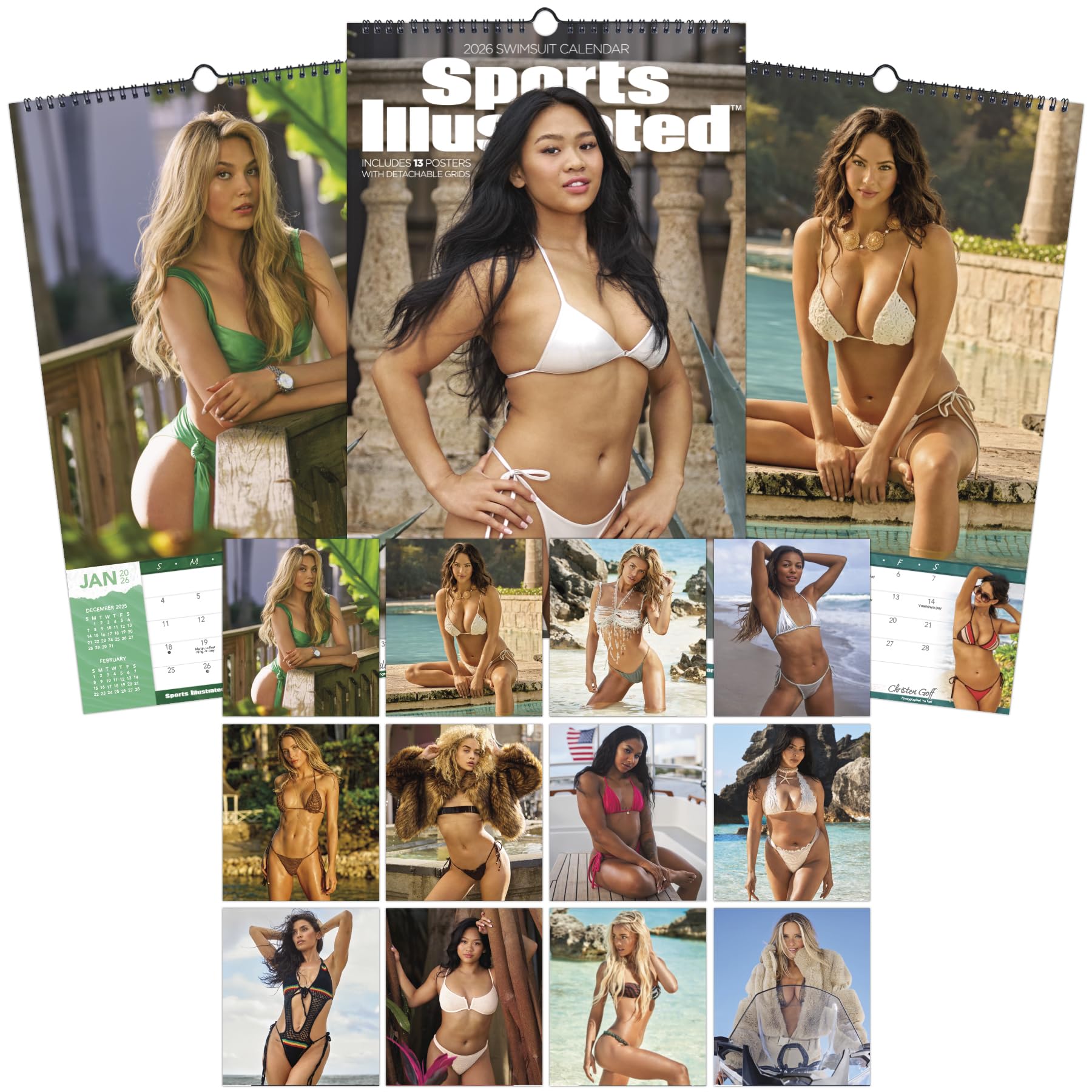 2026 Sports Illustrated Swimsuit Oversized Poster Calendar