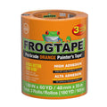 FrogTape ProGrade Orange Painters Tape, 2 Inch Wide (1.88 in. x 60 Yds), High Adhesion, Paint Tape for Indoor & Outdoor Applications, Orange, 3 Rolls (105673)