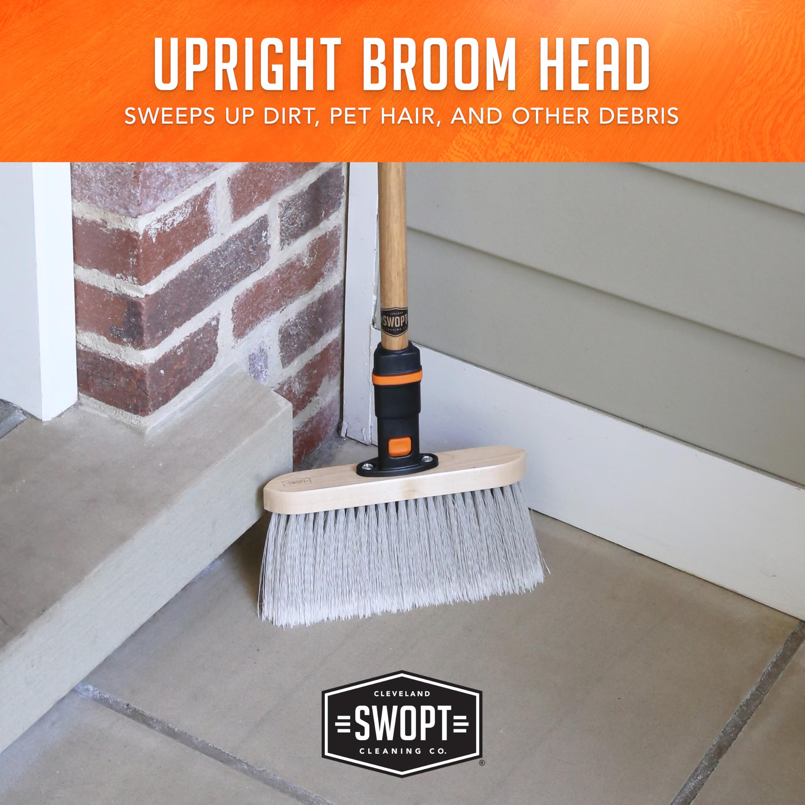 Swopt 5120C6 Premium Smooth Surface Straight Broom Head