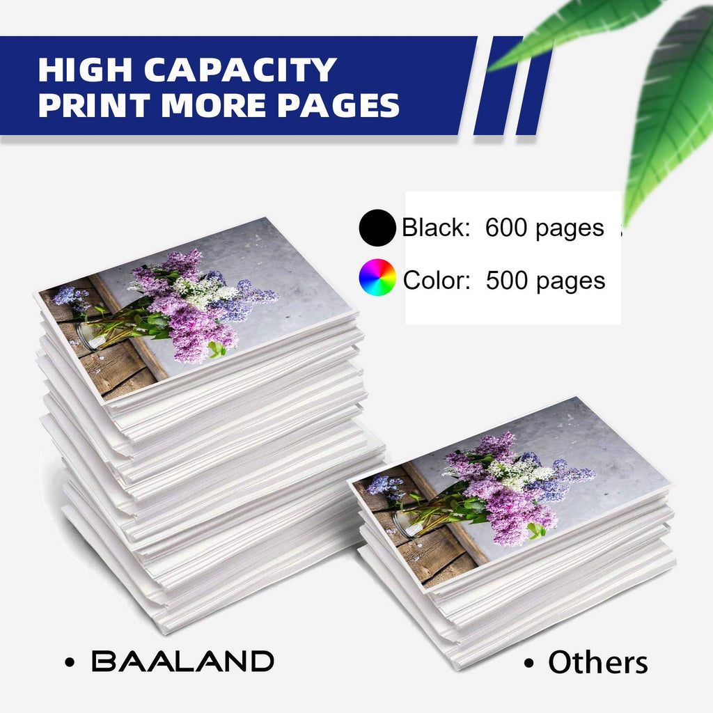 BAALAND Compatible LC51 LC-51 Ink for Brother MFC-240c 230C MFC-885c MFC-465cn MFC-5860CN (4 Black, 2 Cyan, 2 Magenta, 2 Yellow, 10-Pack)