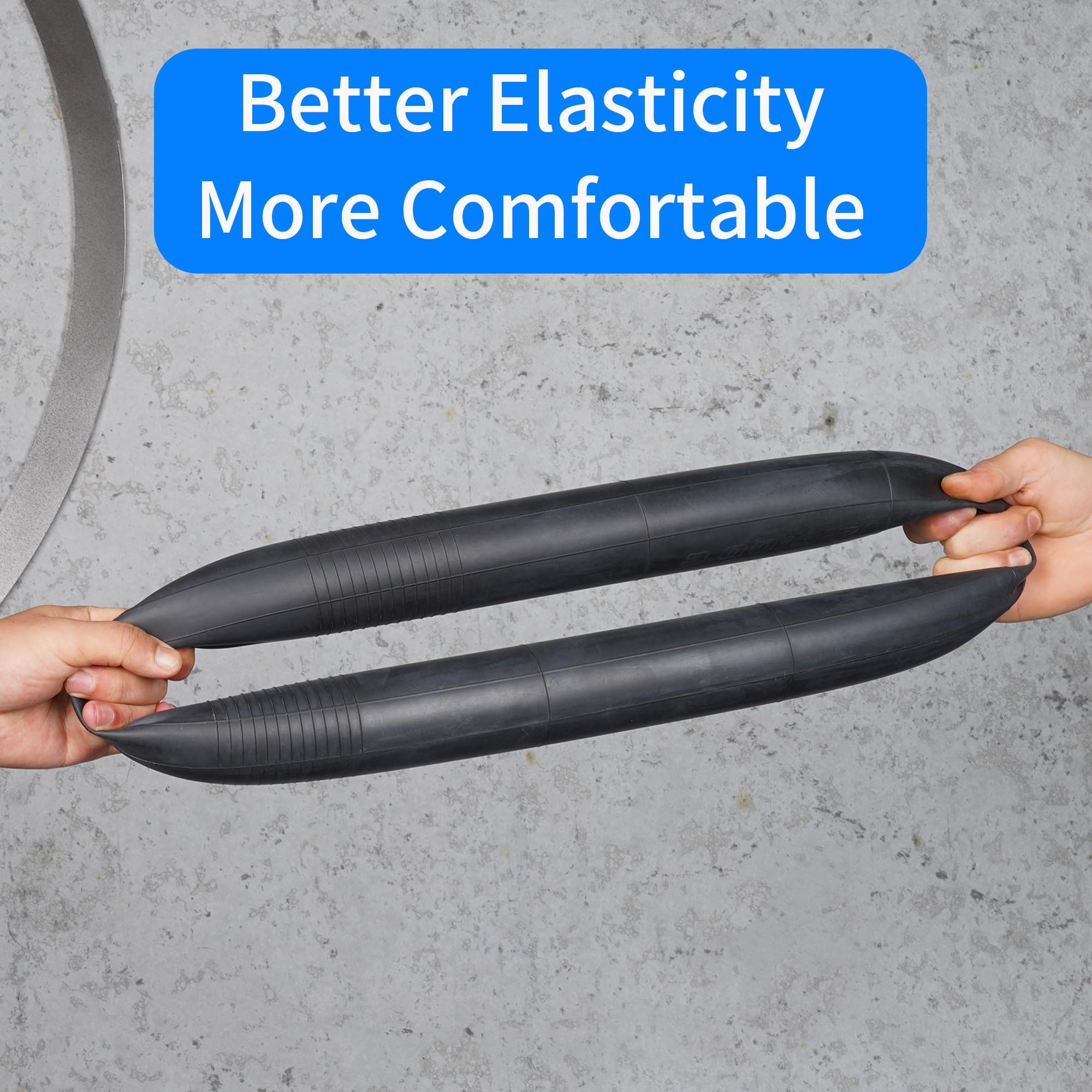 RUTU 3.50/4.00-6 Inner Tube,Butyl Rubber Tube For Lawn Garden Wheelbarrows,Go Kart,Mini Bike,Hand Trucks,Snowblowers,Garden Cart,Heavy Duty 13x4.00-6 4.10-6 3.50-6 Tube With TR87 Bent Valve （2 Packs）