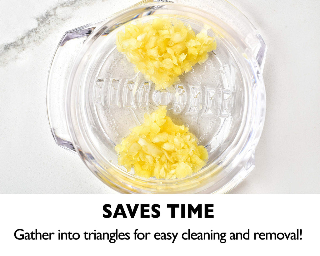 Nextrend Garlic Twister 4th Gen - Ginger, Herb, Nuts & More - Handheld Kitchen Mincer, BPA Free, Dishwasher Safe (Clear)