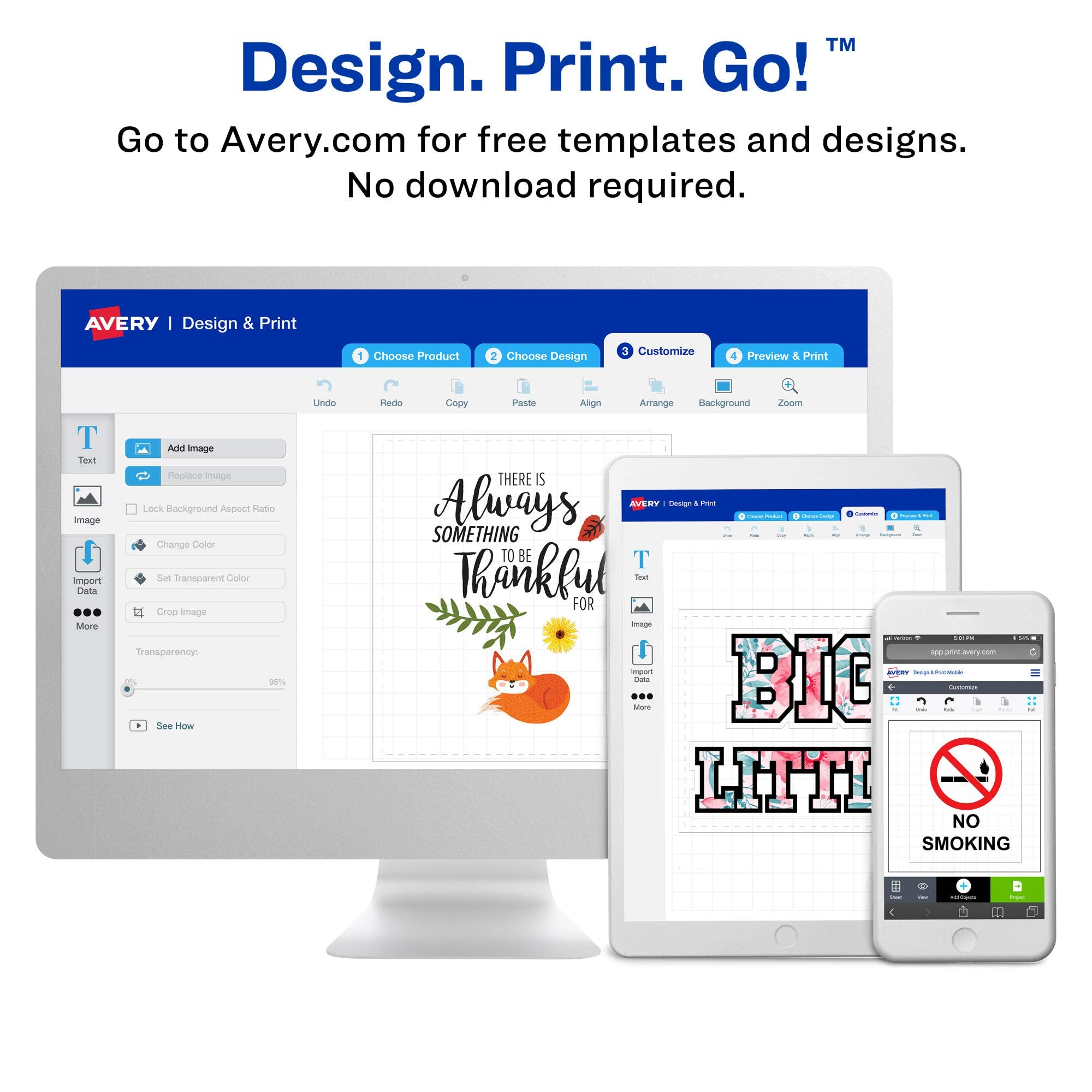 Avery Printable Magnet Sheets, 8.5" x 11", Inkjet Printer, 2 Packs, 10 White Magnetic Sheets Total (5814)