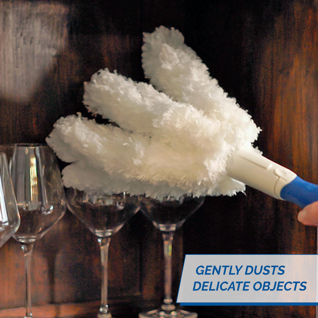 Unger 989400 Feather Duster, White, 2 Inch Head