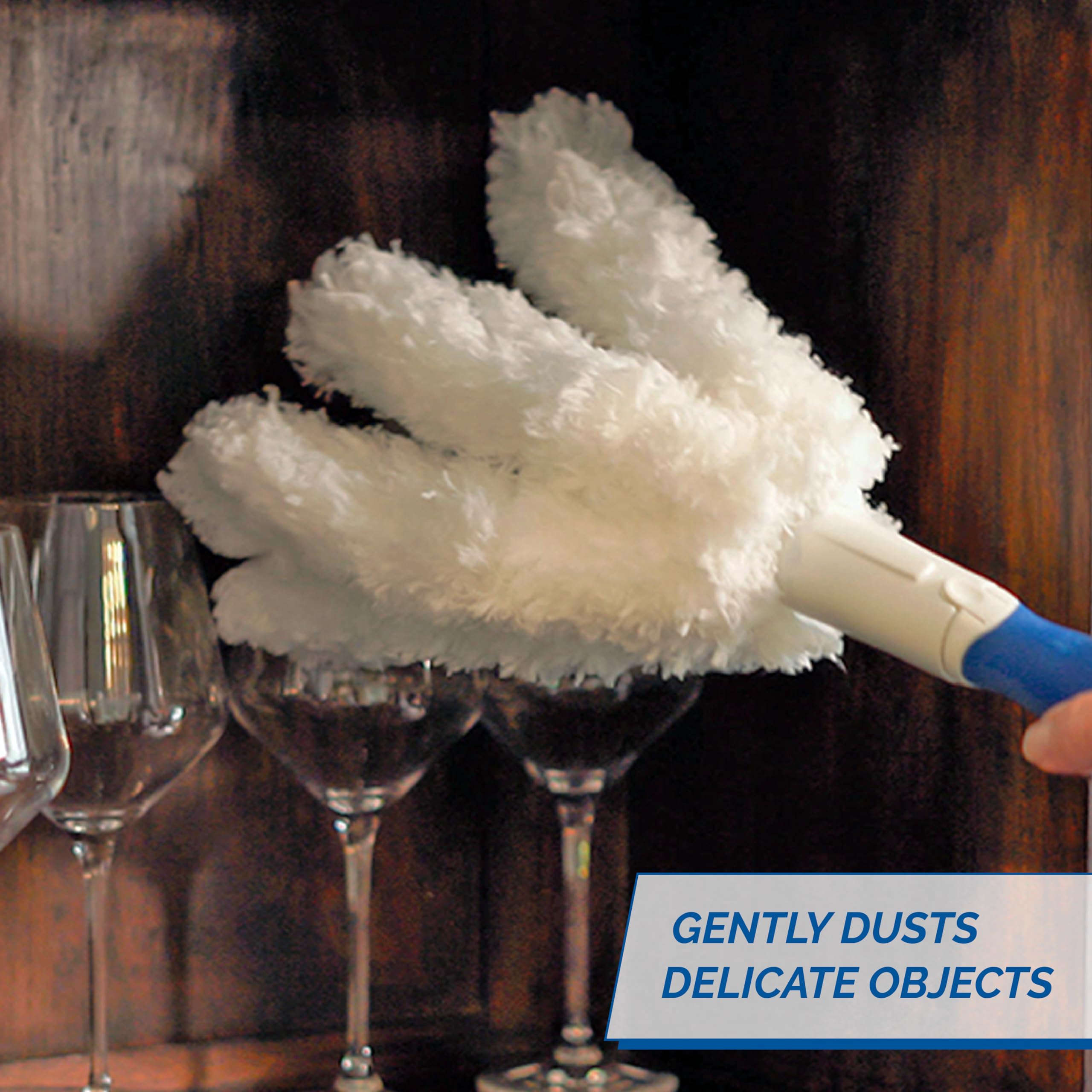 Unger 989400 Feather Duster, White, 2 Inch Head