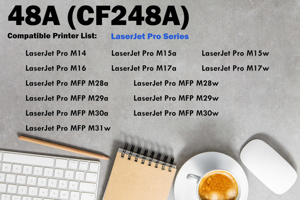 Ultra Toner® Compatible Replacement for HP 48A CF248A Black Toner Cartridge for Laserjet Pro MFP M14 M15a M15w M16 MFP M28a MFP M28w MFP M29a MFP M29w MFP M31w (1 Pack)