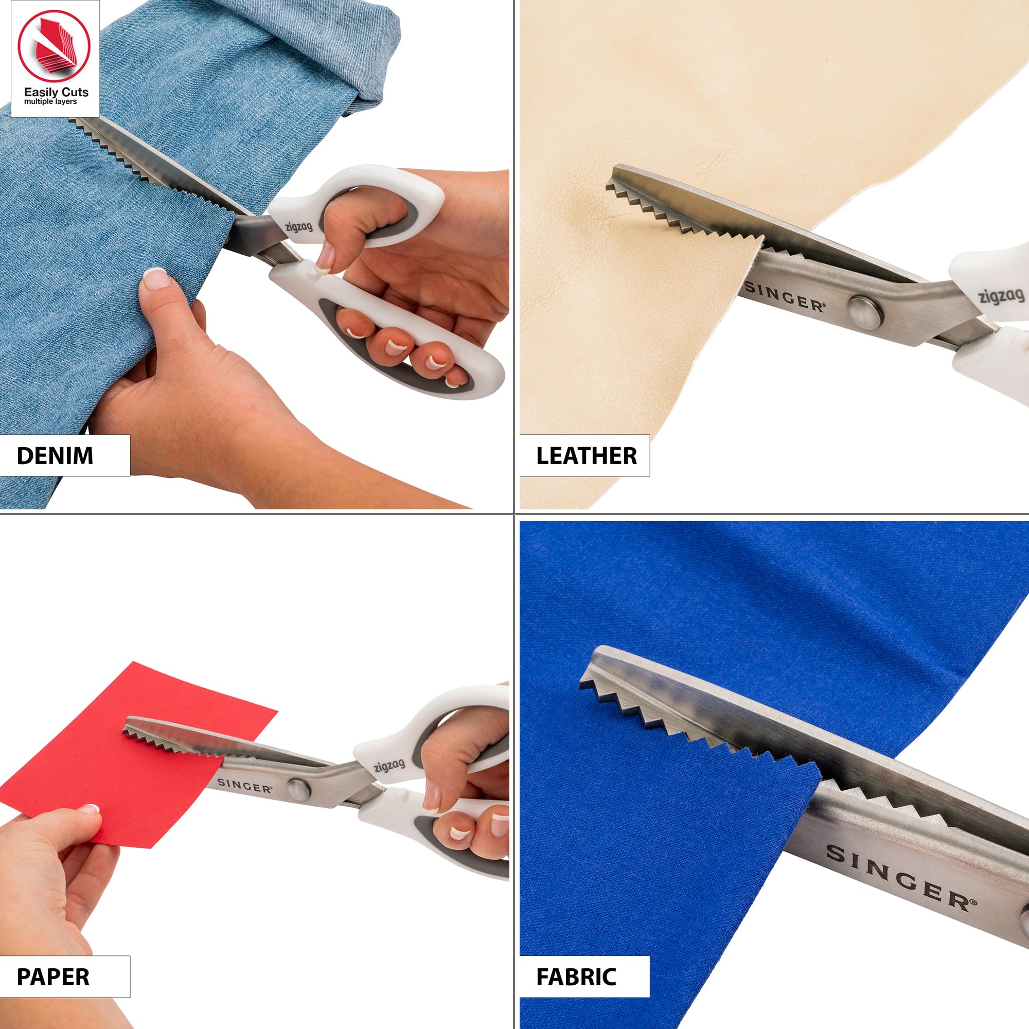 SINGER 9 Inch Pinking Shears, 1 Pair