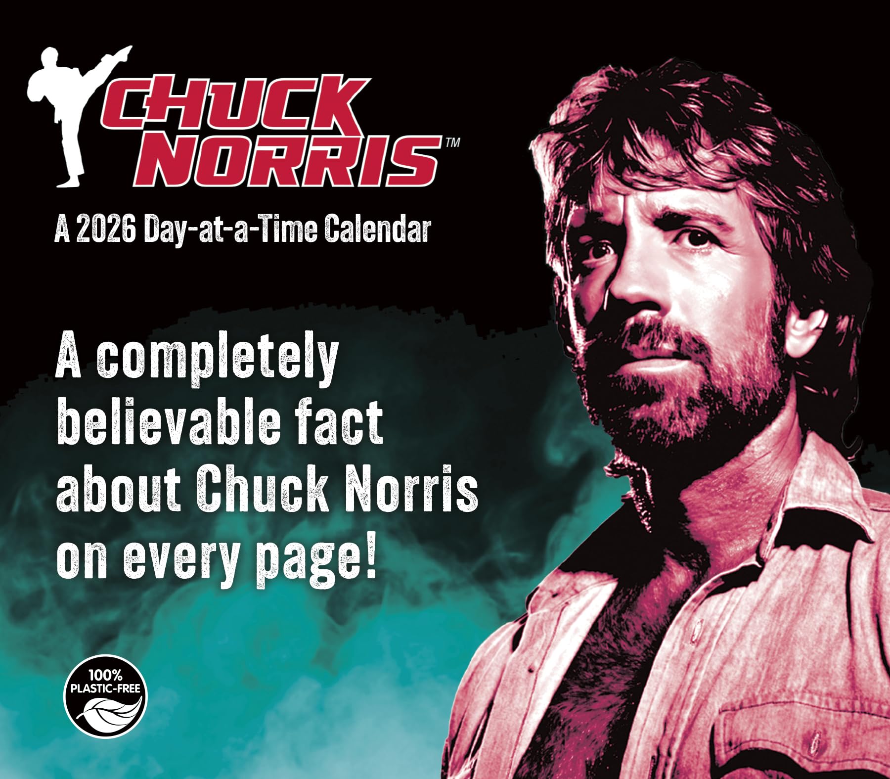 2026 Chuck Norris Day-at-a-Time Box Calendar