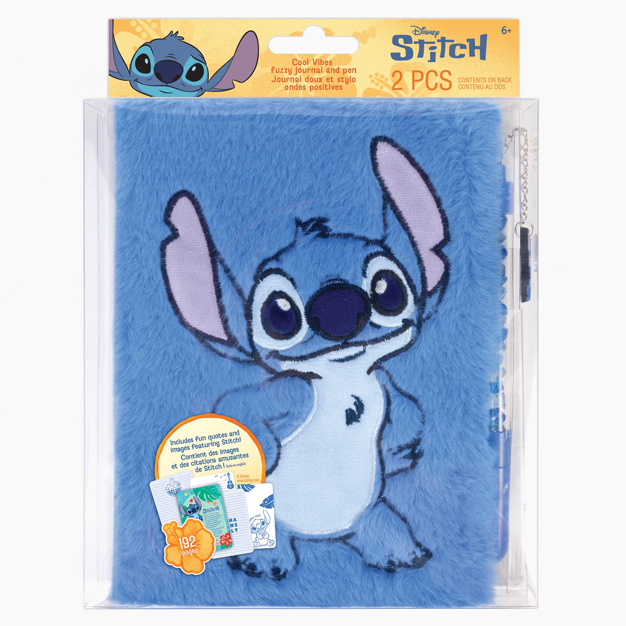 Make IT Real Stitch Fuzzy Journal and Pen Set