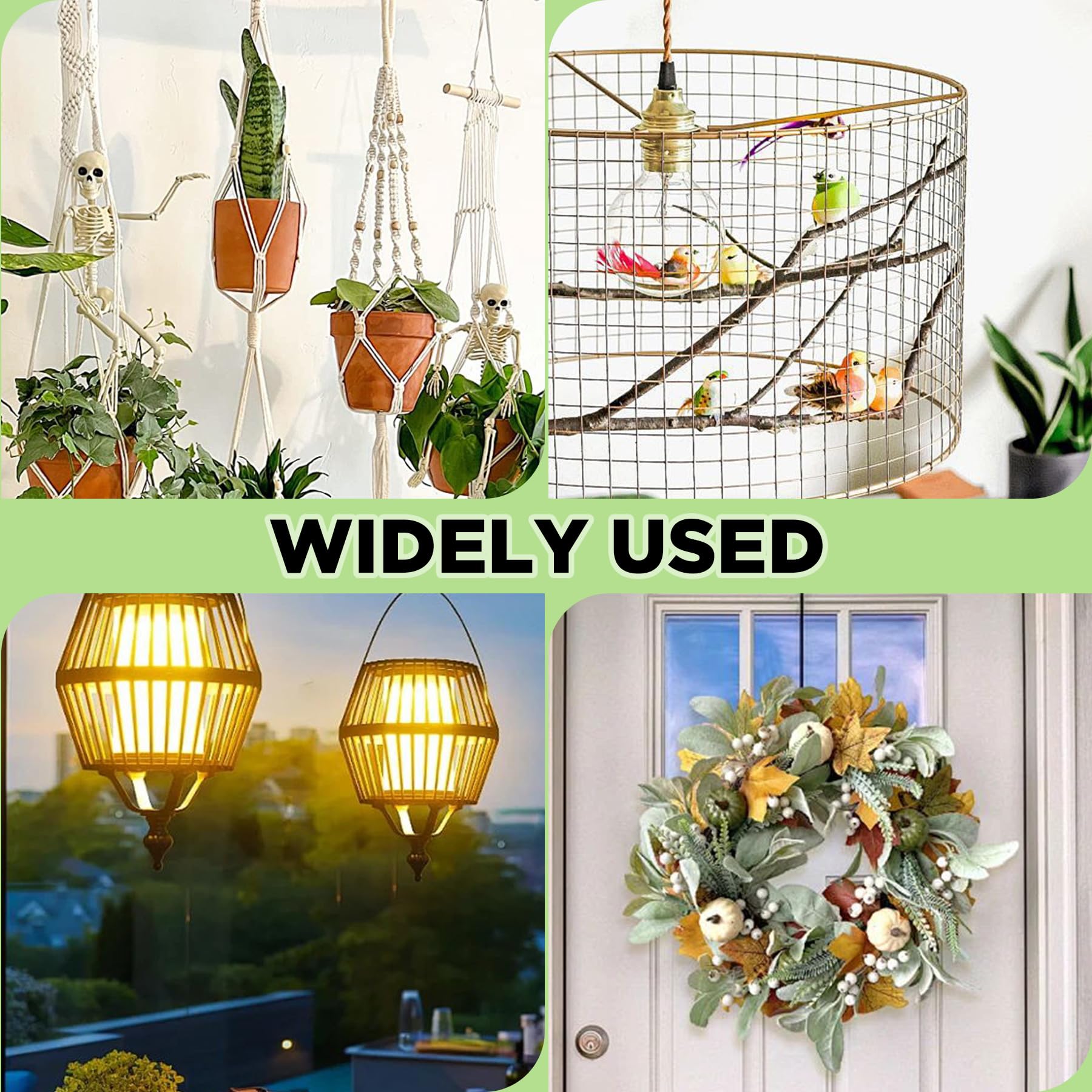 50 Pack Screw Hooks for Outdoor String Lights, Q Hangers String Light Hooks, Ceiling Hooks with Safety Buckles, Swivel Hanging Basket Patio Light Hooks for Plants Christmas Light