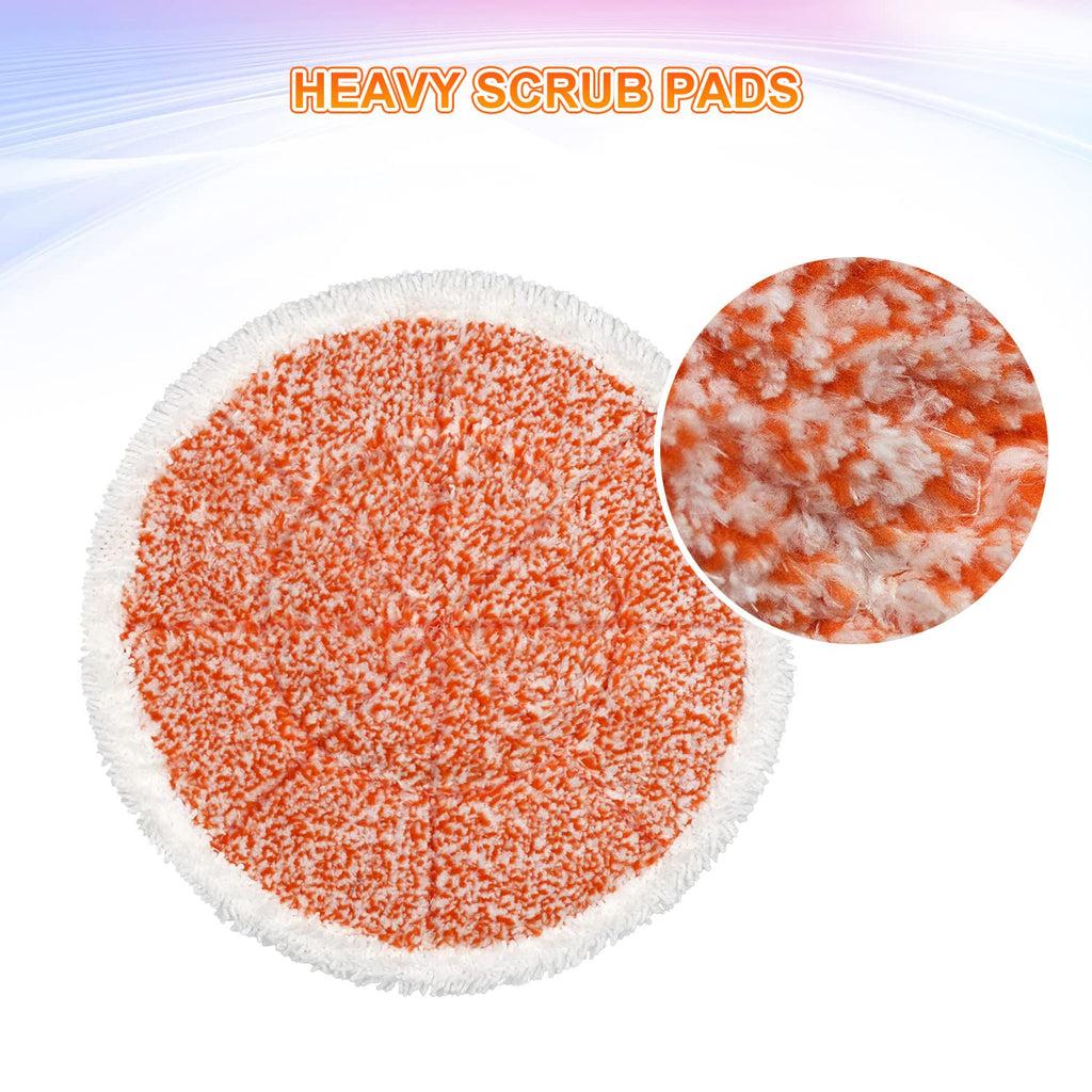 6 Pack S7000 Steam Mop Pads Replacement For Shark S7000AMZ S7001 S7001TGT S7000 Series Steam Mop, Microfiber and Reusable Mop Pads for Shark Steam & Scrub All-in-One Scrubbing Mop Pads for Cleaning