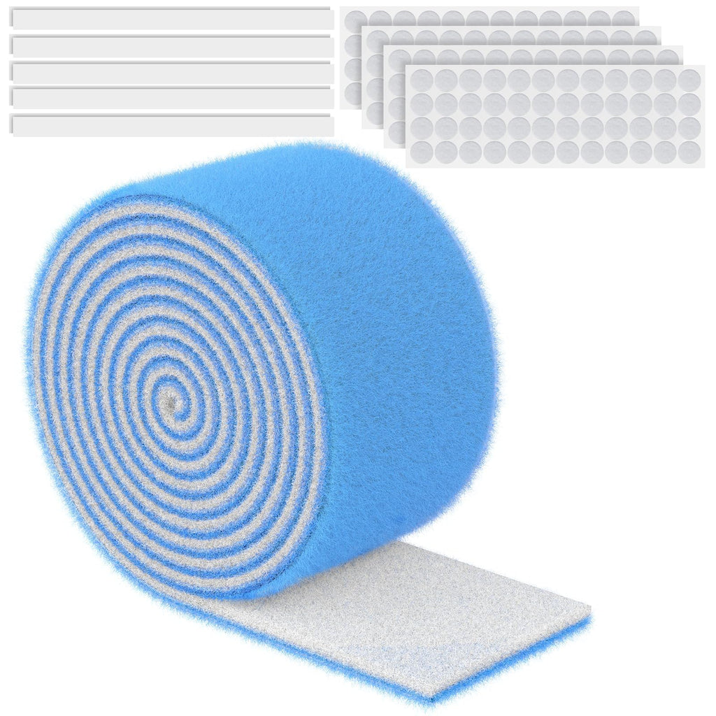 Pawfly MERV 8 Cut-to-Fit Air Vent Filter Roll, 130" x 12" x 0.5" Air Filter Media for Home Floor Vents, HVAC Systems, Grilles & Ceilings