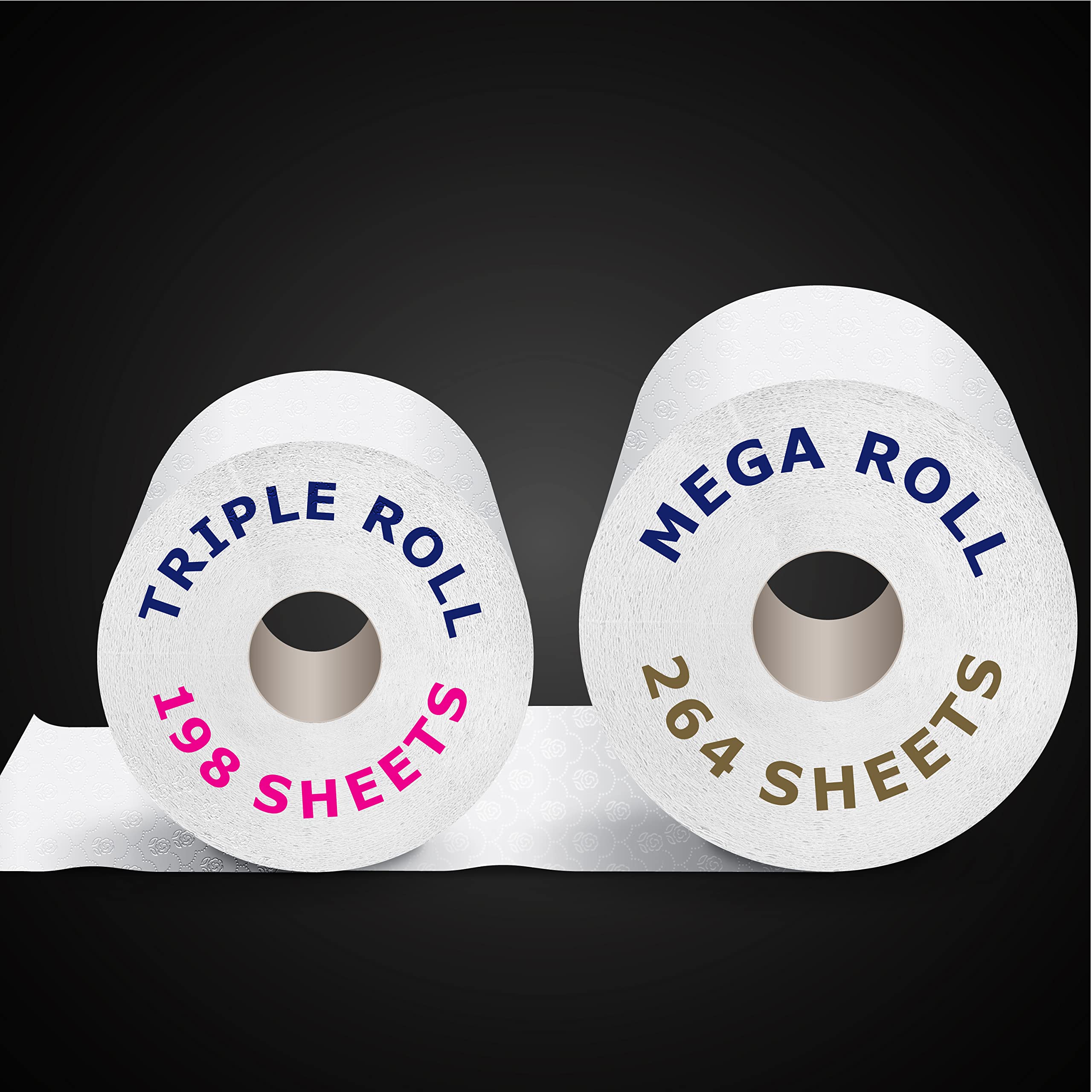 Cashmere UltraLuxe Toilet Paper, Luxuriously Soft, 12 Mega Rolls =48 Regular Rolls