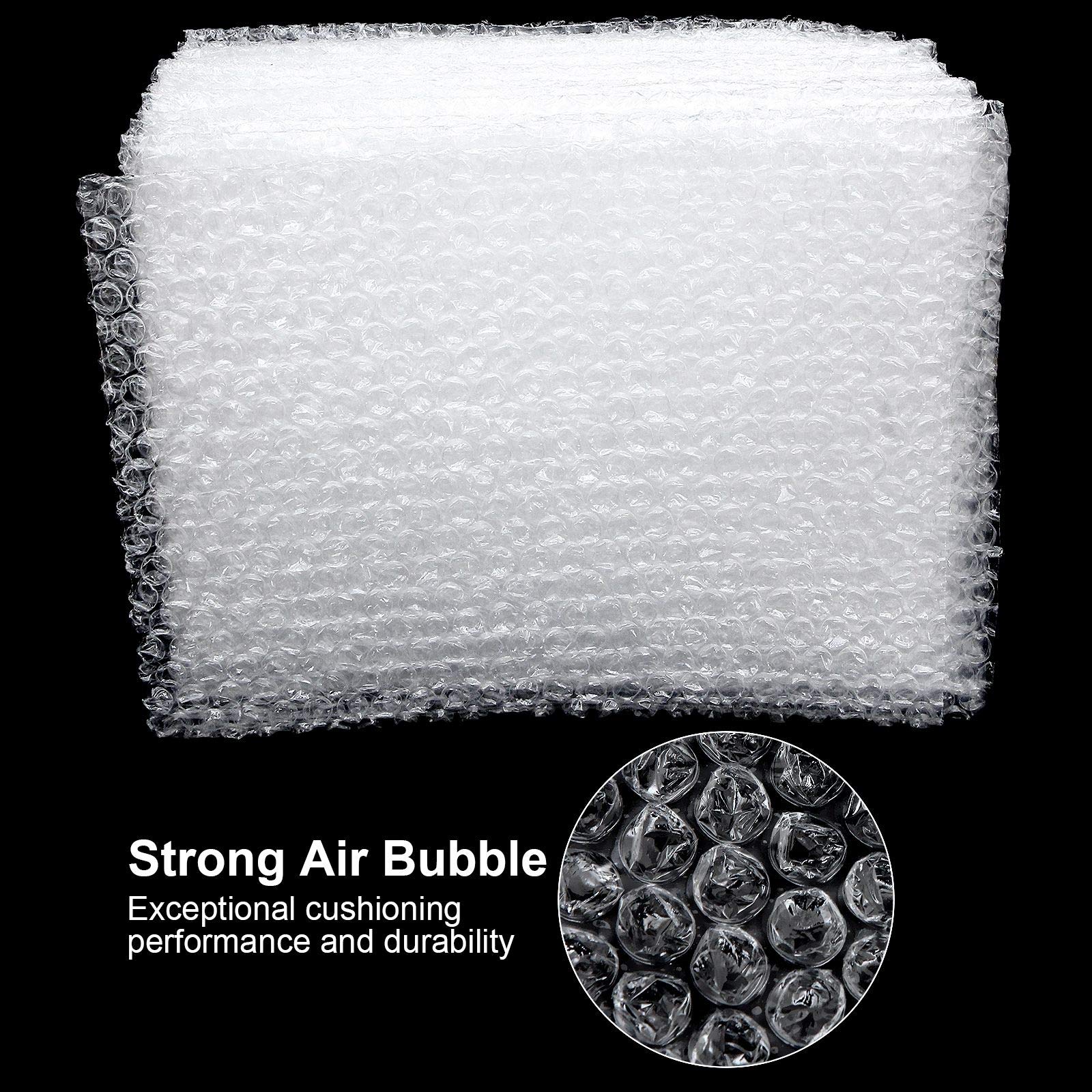 Bubble Cushioning Bags 150 Pack Clear Bubble Out Packing Bag 6 x 8 inch Pouches Protective Cushioning for Shipping, Storage and Mailing