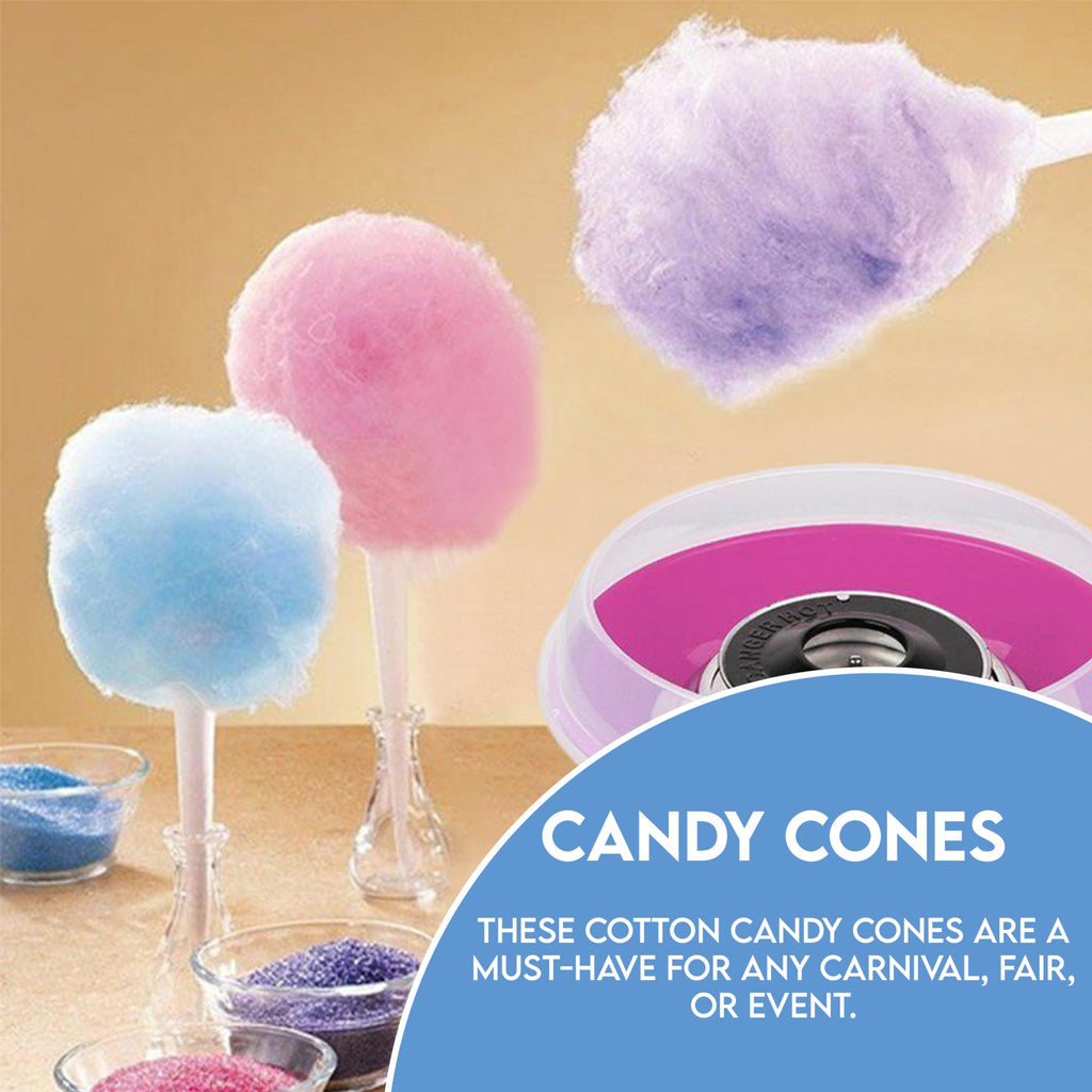 Perfectware Cotton Candy Cones 100ct
