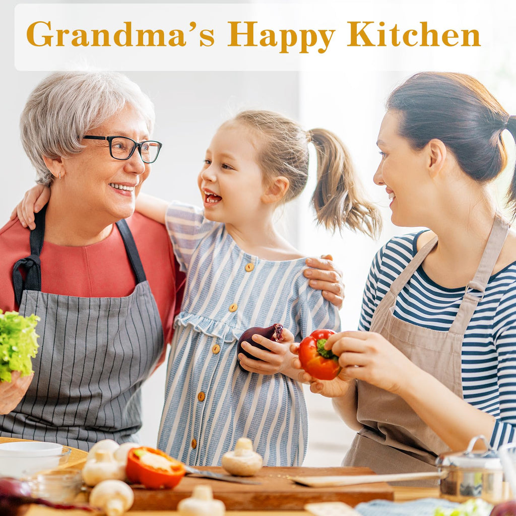 Milcier Gifts for Grandma, Birthday Gifts for Grandma, Unique Cutting Board for Grandmother from Grandchildren, Best Birthday Christmas for Nana Grandmother