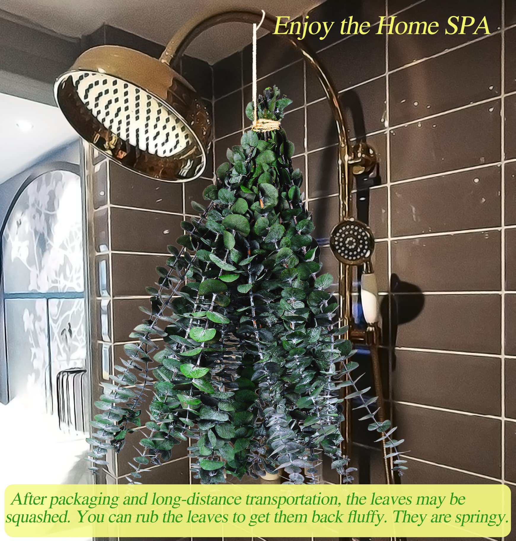 Large Package Dried Preserved Eucalyptus Stems Shower Bundle, 30 Pcs 17" 100% Natural Fresh Eucalyptus Plant, Real Eucalyptus Leaves Branches, Gift for Mom, Vase Filler, Flowers Arrangement Home Decor